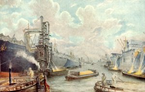 Manchester Docks by English School